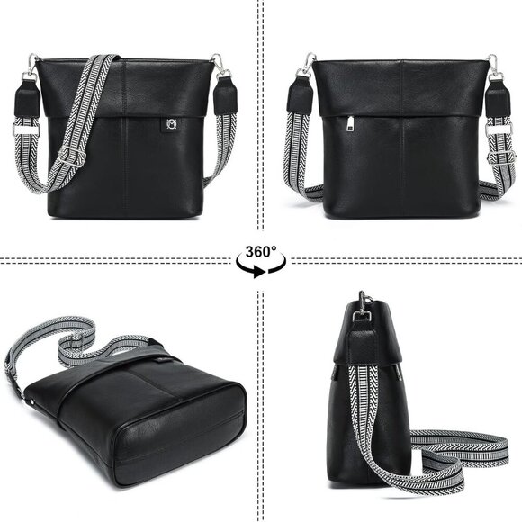 Fashionable Medium Crossbody Bag - Effortless Organization with Stylish Appeal - Picture 5 of 7